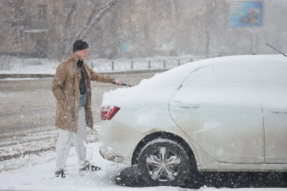 В Якутии продолжается холодная погода с небольшим снегом
