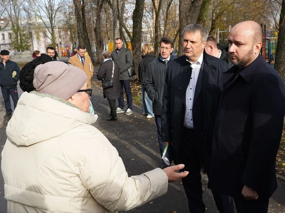 Мэр и губернатор посетили Красноглинский район. Фото: администрация Самары