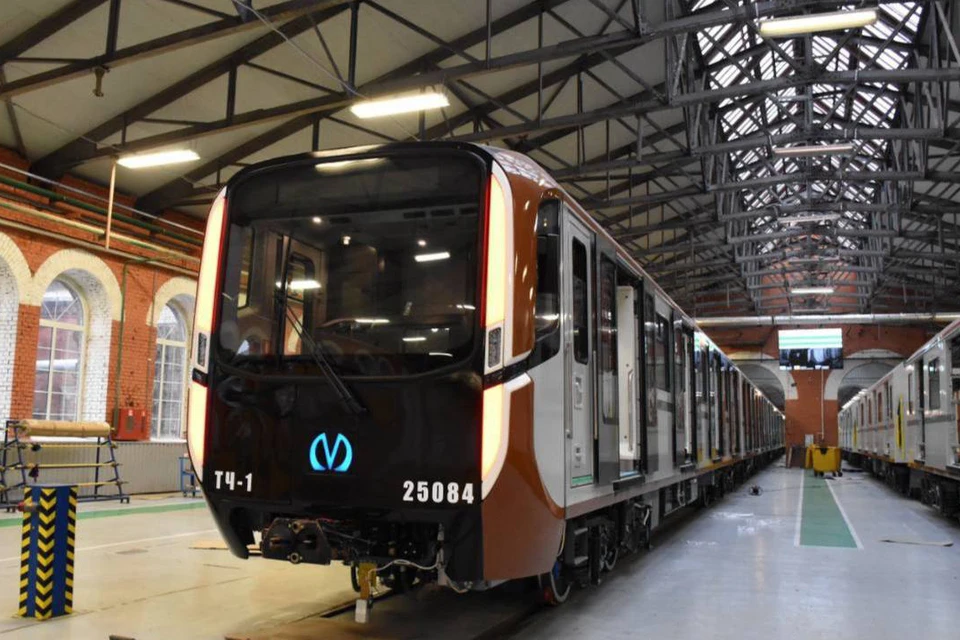 Собрали четвертый состав. Фото: t.me/podzemnik_spb