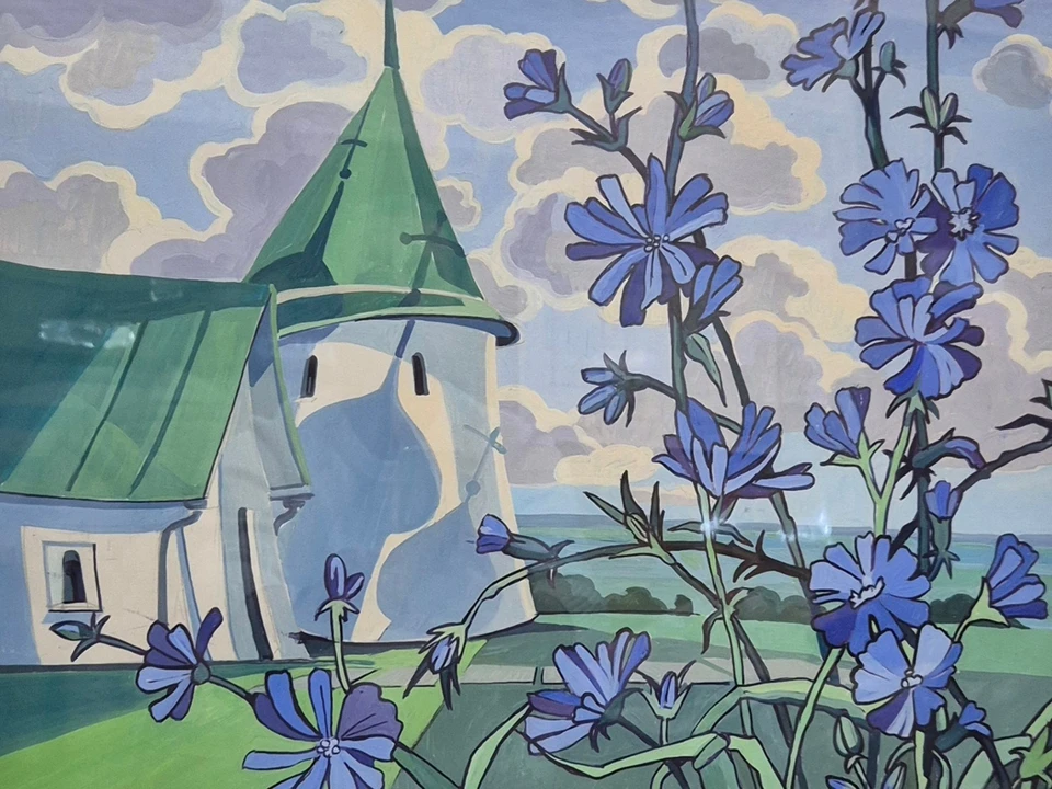 Куликово поле в красках: в музее «Тульские древности» открылась выставка Ольги Гилевой