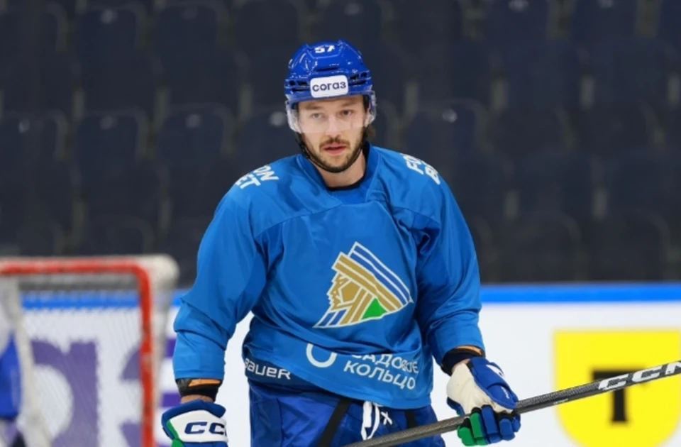 Форвард уфимского клуба отстранен на одну игру. Фото: ХК «Салават Юлаев».