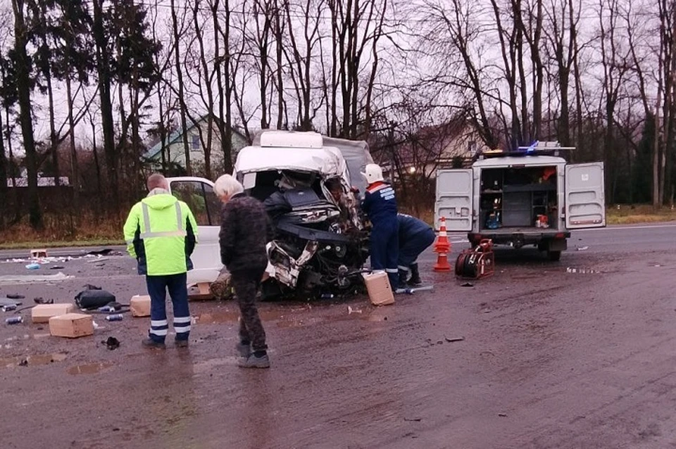 В ДТП под Переславлем развился волонтер, который вез груз на СВО. ФОТО: группа "Коммунаров Автозапчасти Сто Автолидер" ВКонтакте