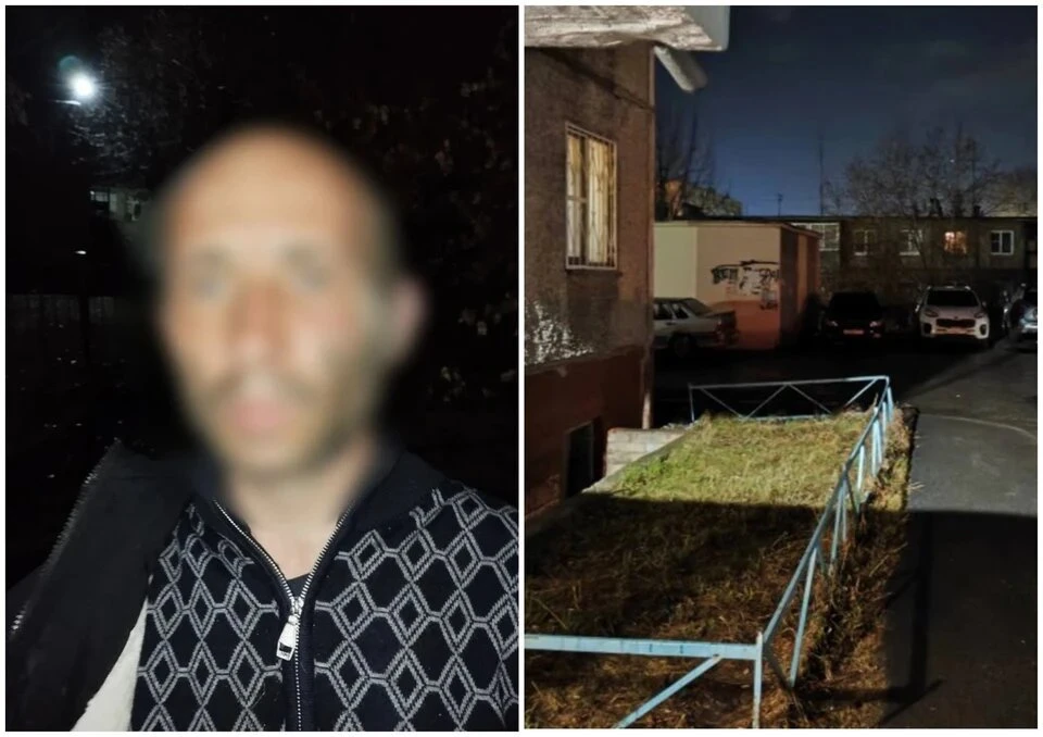 Нападавшего задержали по горячим следам. Фото: КП-Челябинск