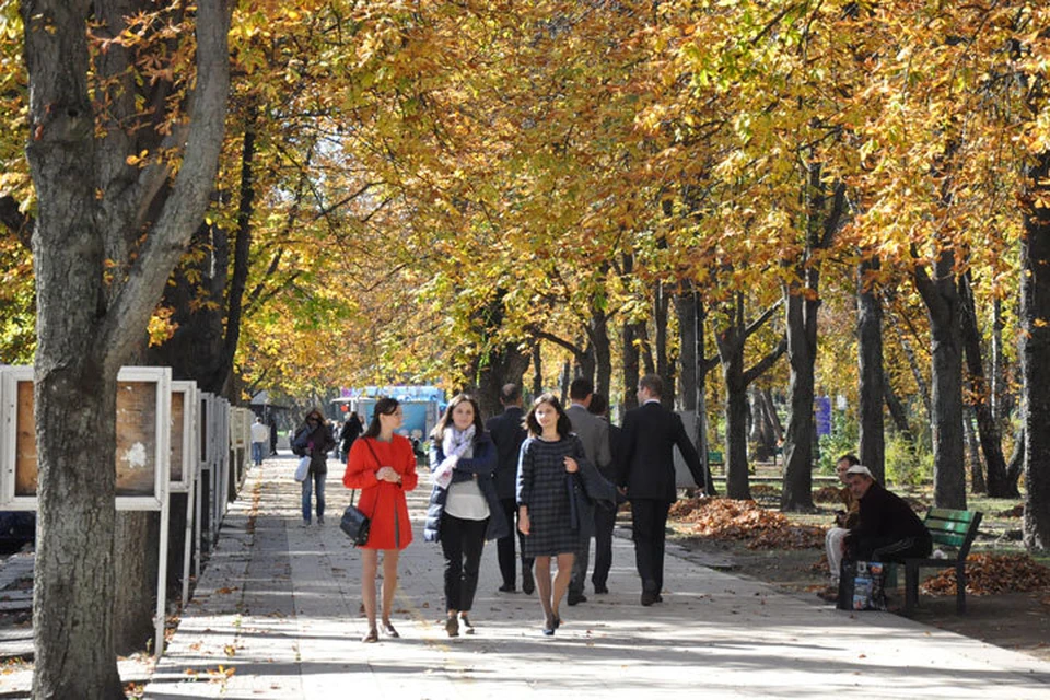 Наслаждаемся последним осенним теплом. Фото: КП в Молдове
