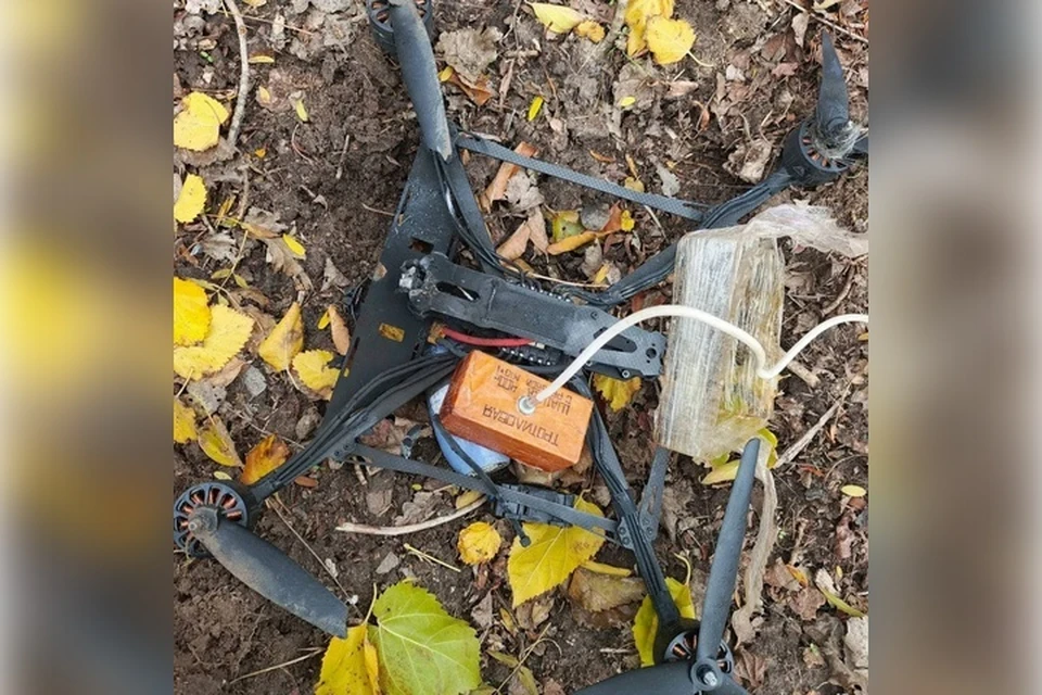 Несколько дронов и снарядов пришлось обезвредить в Новой Каховке и Таврийске. Фото: тг-канал Владимира Оганесова