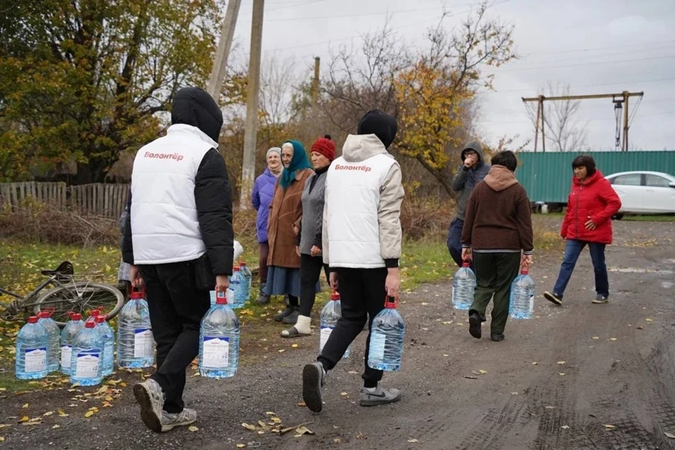 В ДНР стартует месячник волонтерства. Фото: ТГ/Пушилин
