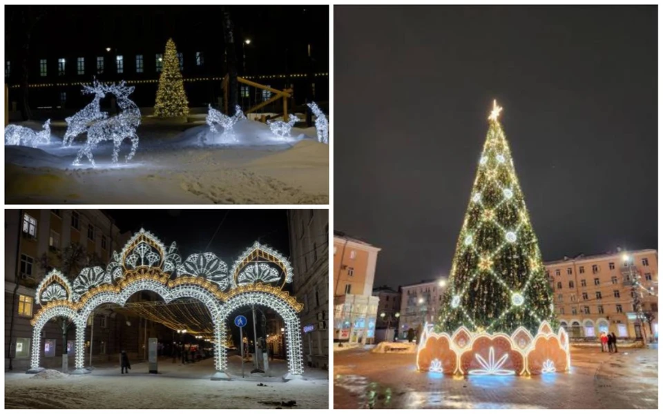 В смету входят установка елей, поставка объемной цифры "6", ремонт арок на улице Почтовой.