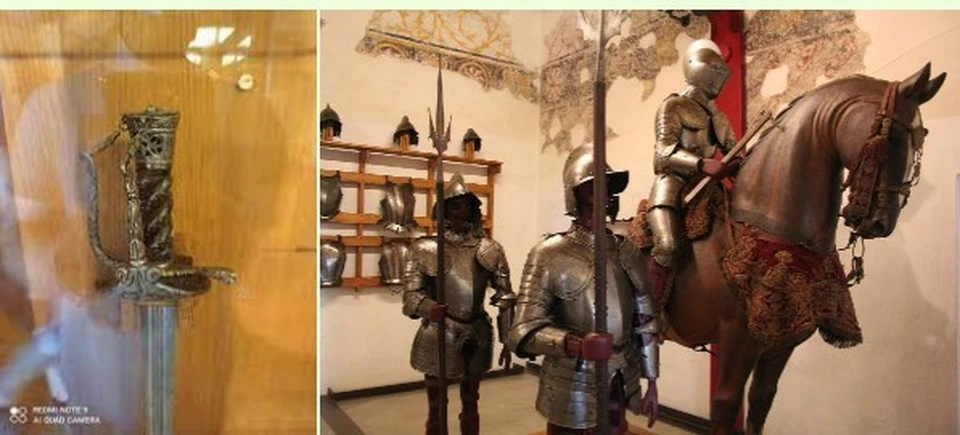 Наш соотечественник пытался украсть из музея старинный кинжал. Фото: Corriere Brescia