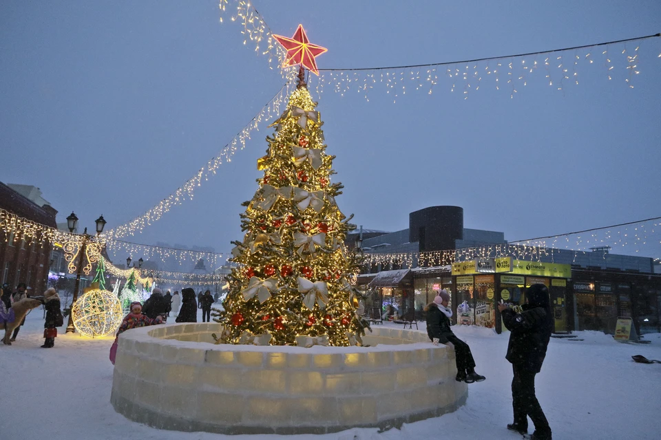 Новый год 2025-2026 в Барнауле