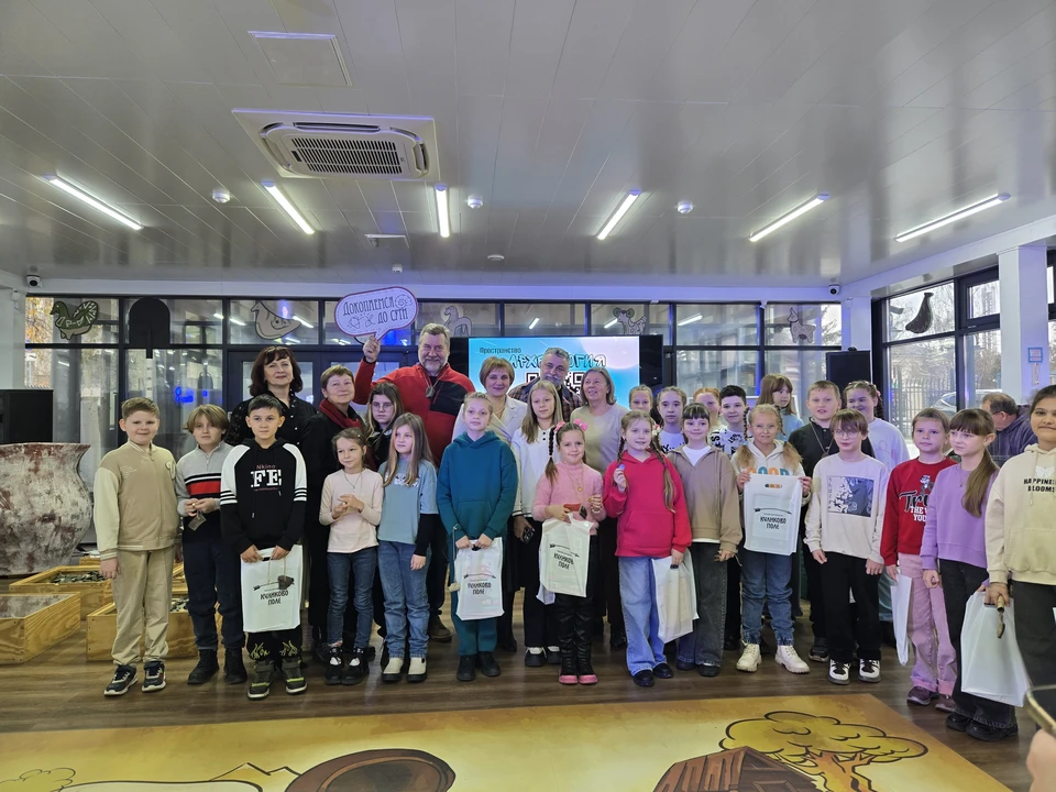 Торжественное открытие детского археологического центра в Музейном квартале.