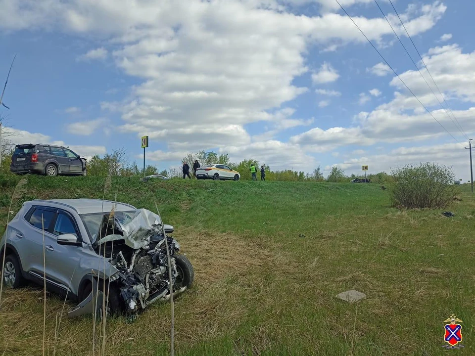 В аварии пострадали дети.