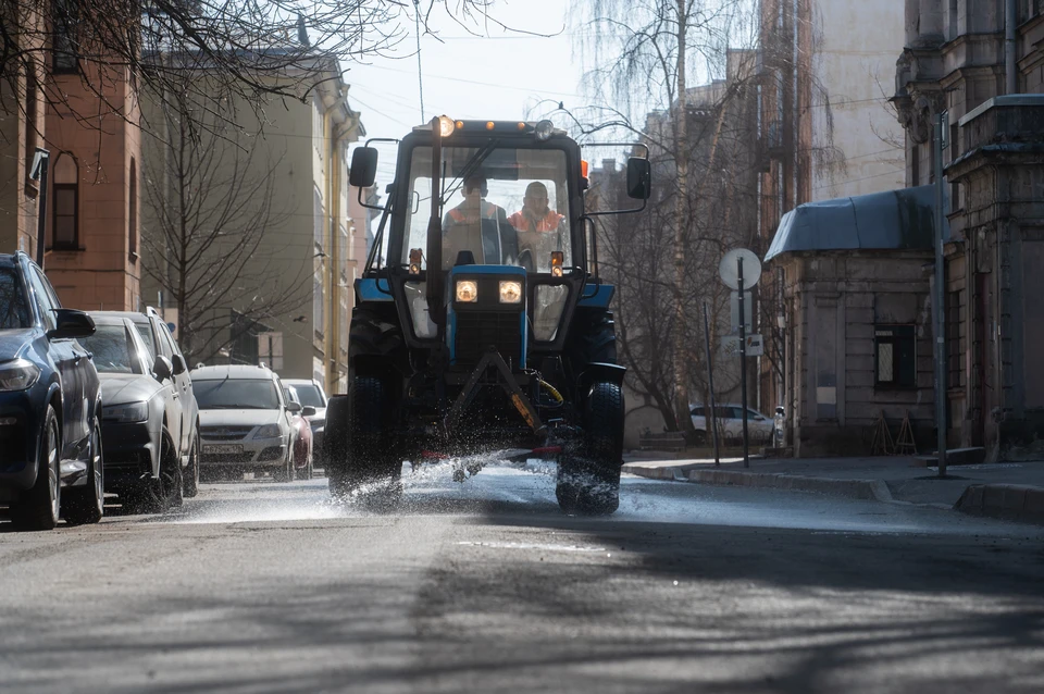 Город готовят к зиме.