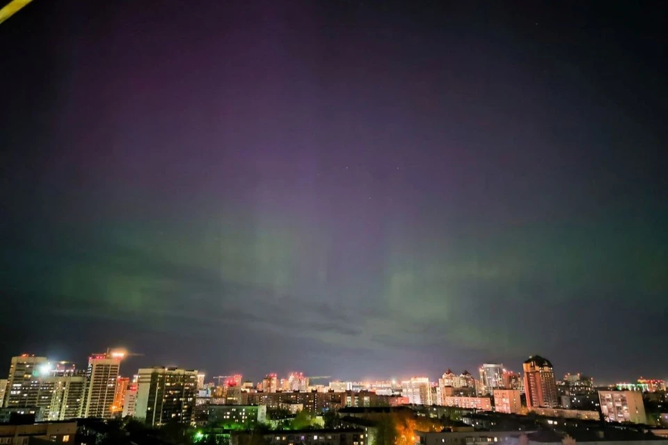 На юге можно будет увидеть северное сияние