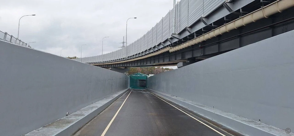 Развязка способна пропускать до 70 тысяч автомобилей в сутки