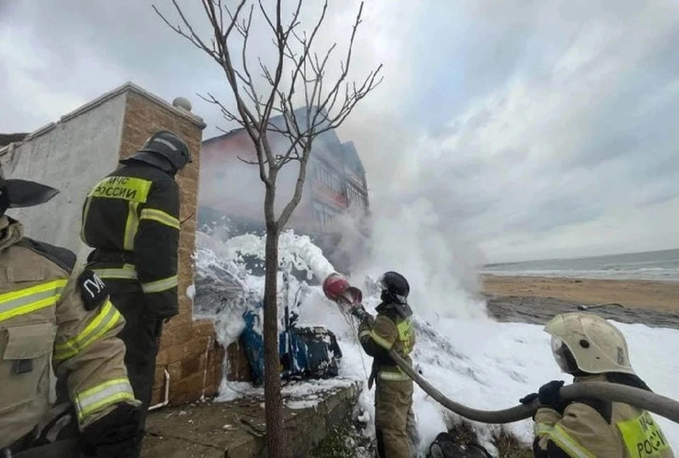 Предприятие в Дагестане опубликовало список погибших при крушении вертолета. Фото: ГУ МЧС Дагестана