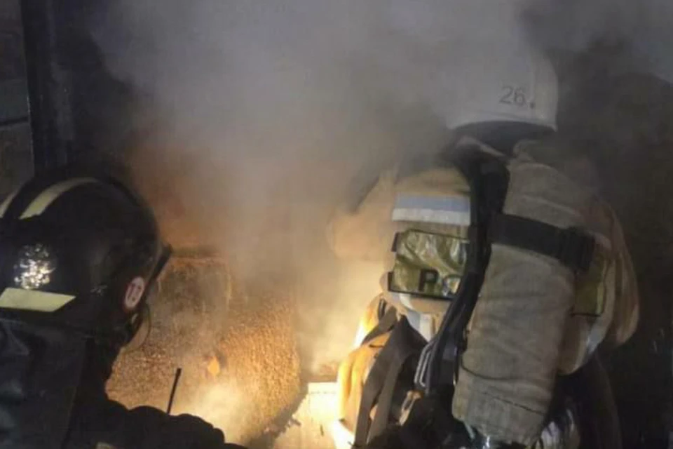 В Братске мужчина отравился угарным газом на пожаре