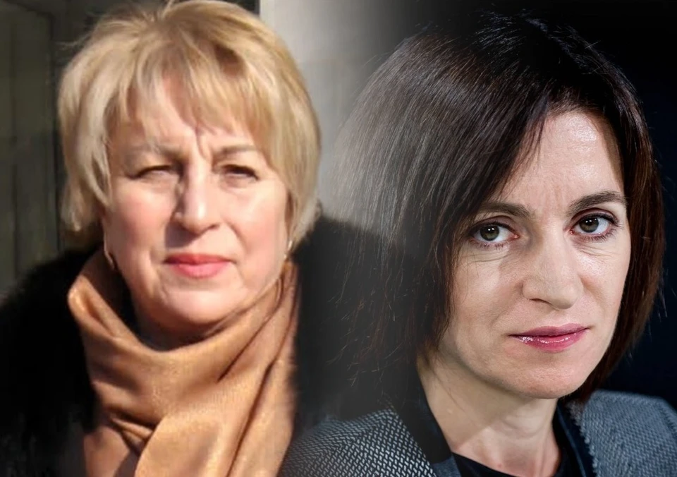 Санду судится с Анной Михалаки. Фото: Коллаж "КП"