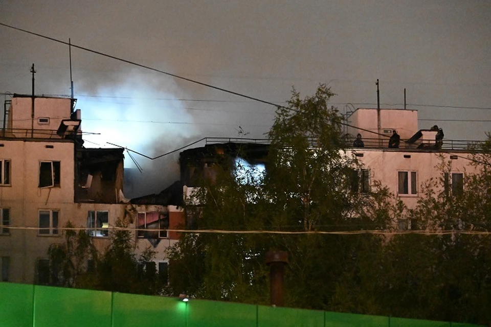 Ликвидировано возгорание на площади 10 квадратных метров.