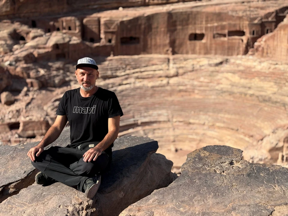 Путешественник из Ставрополя приехал из Египта на мотоцикле. Фото: из личного архива Рината