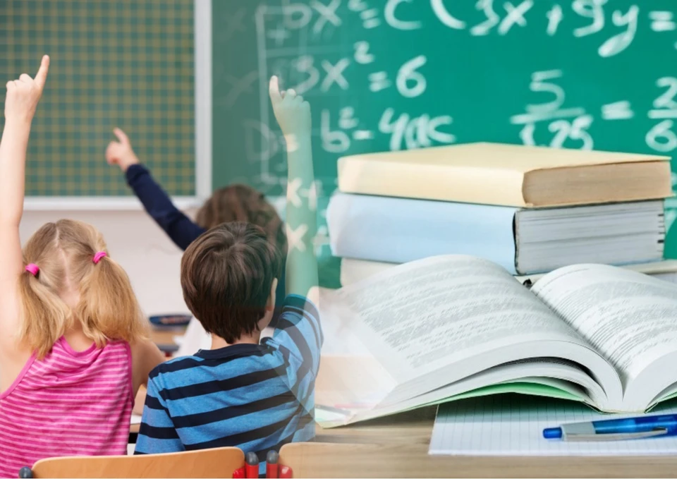 Россия заявляет о готовности помочь с учебниками. Фото: коллаж КП