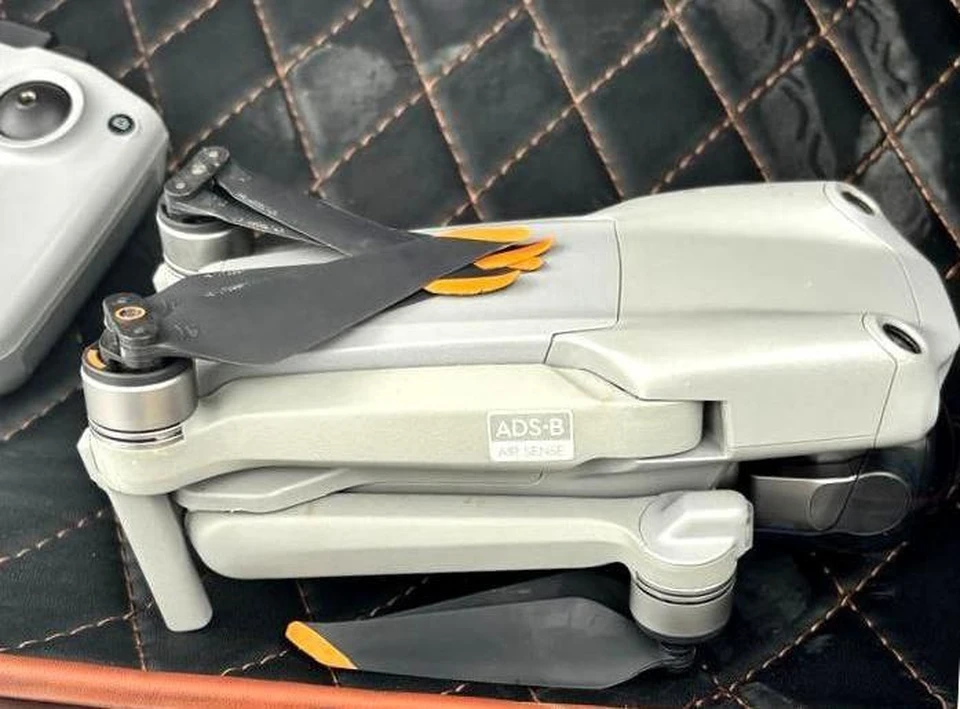 Коптер изъят. Фото: ГУ Росгвардии по Крыму и Севастополю