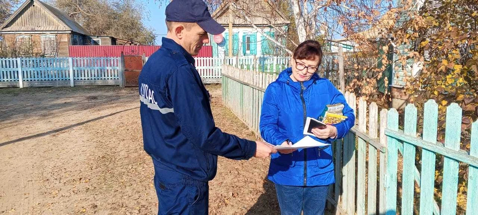 Фото: пожарная служба «Волгоспас»