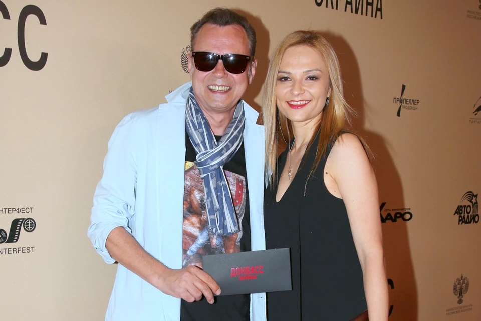 Владимир Левкин с супругой