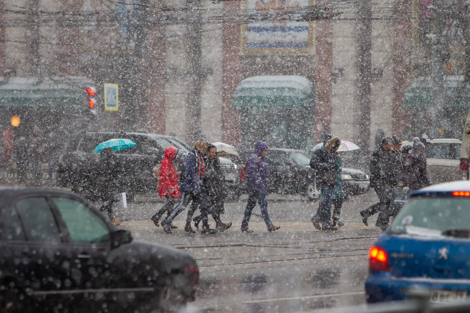 Пик ненастья придется на вторник.