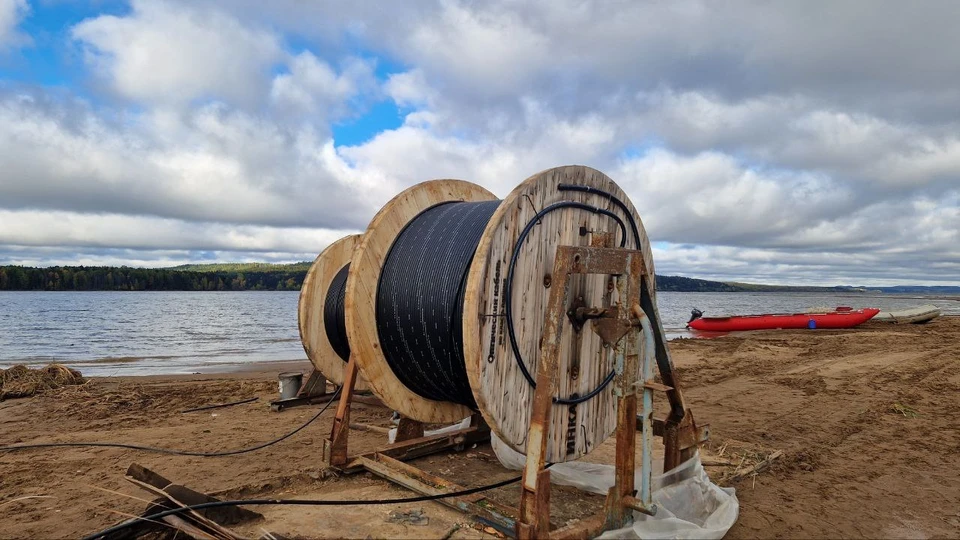 Для прокладки ВОЛС использовался метод горизонтально направленного бурения