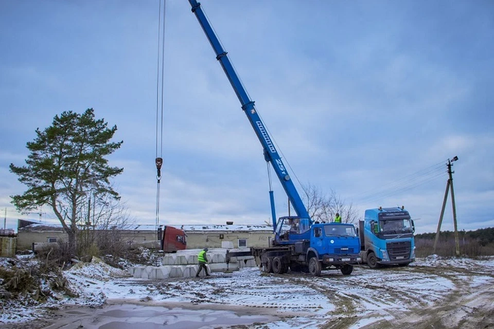 Строительство новой школы началось.
