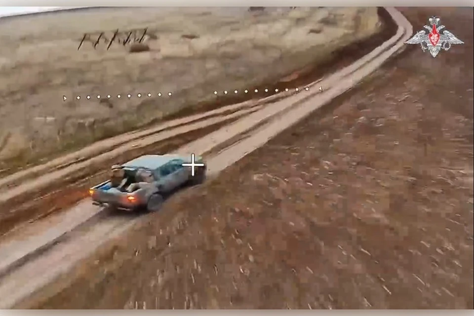 Ударные дроны выбивают транспорт ВСУ в окрестностях Веселого. Фото: минобороны РФ