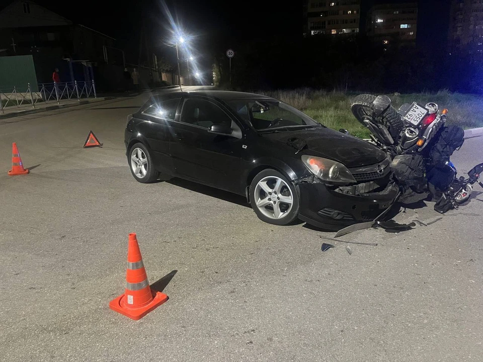 Инцидент случился в 22 часа 20 минут на проспекте Победы возле дома №82-В. Фото: Полиция Севастополя