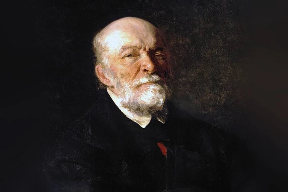 Николай Пирогов, портрет кисти Ильи Репина, 1881 год.