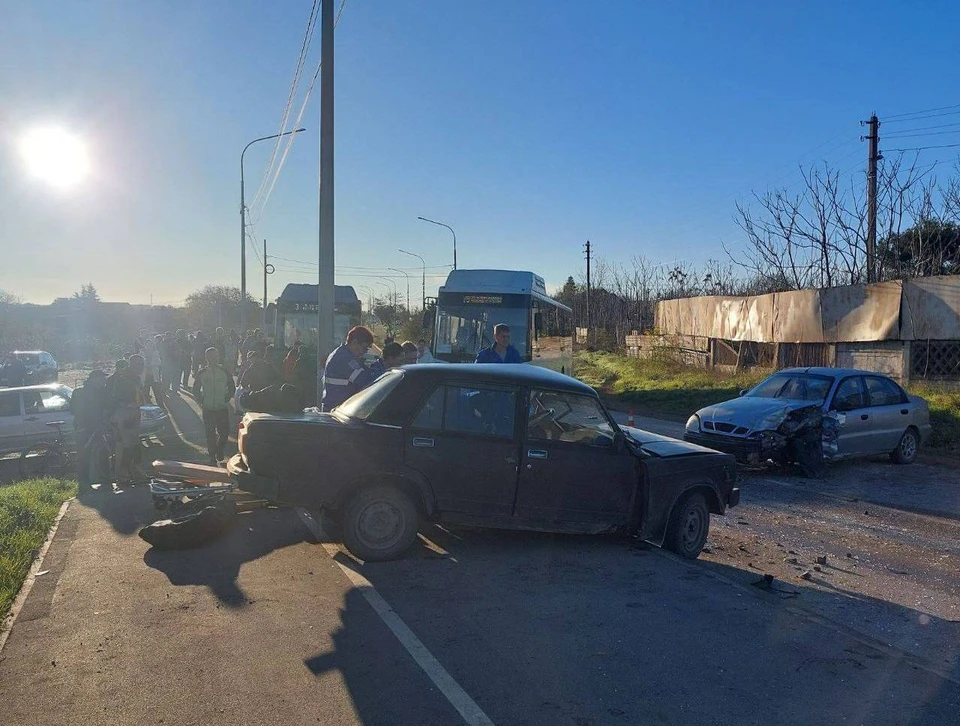 Обстоятельства случившегося уточняются. Фото: ГИБДД Севастополя