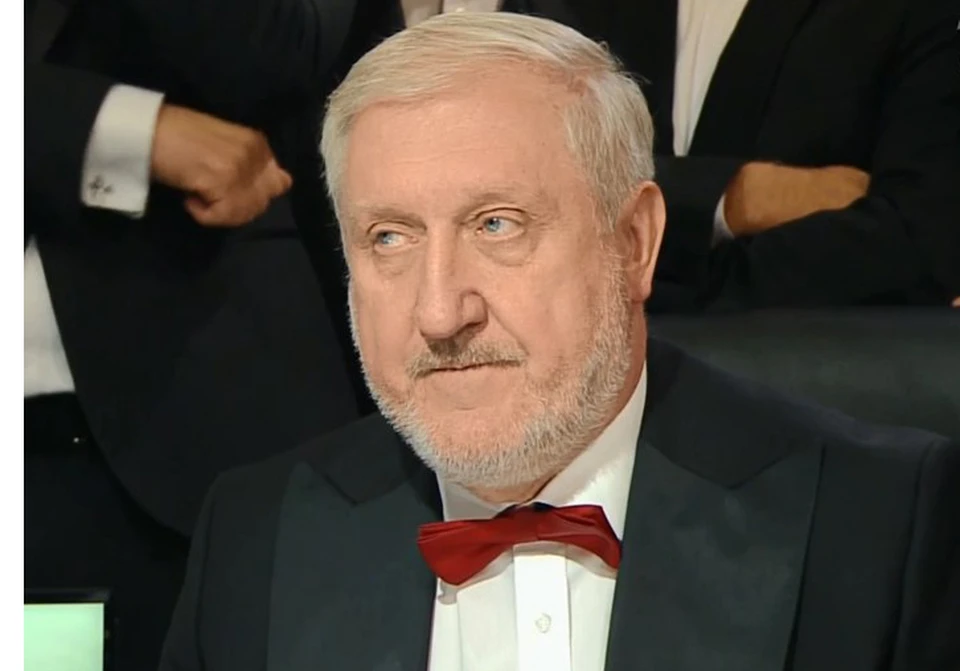 Климович был на высоте. Фото: кадр видео Первого канала.