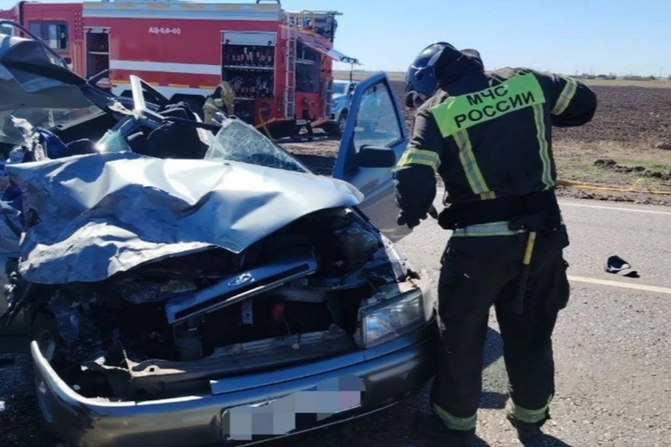 В ДТП в регионе погибли два человека. Фото: ГУ МЧС России по Херсонской области