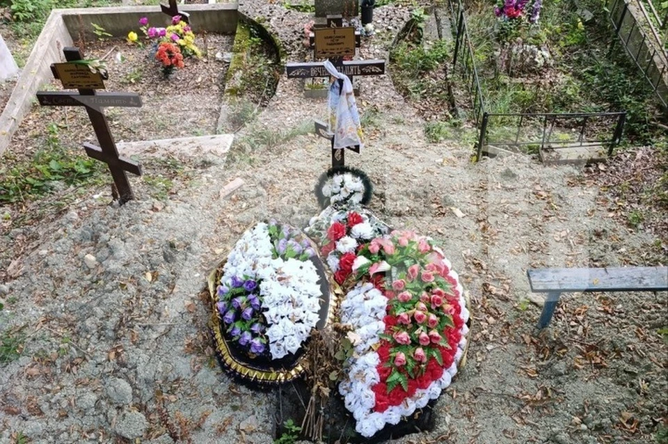 В могиле покоится прах двух человек. Фото: КП-Кубань