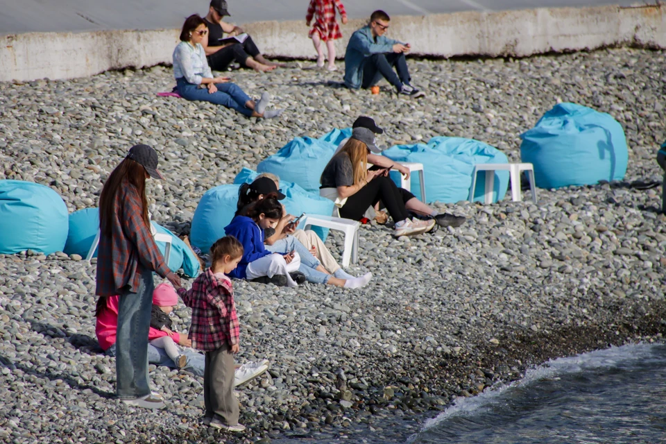 В Краснодарском крае открыли более 70 зимних пляжей