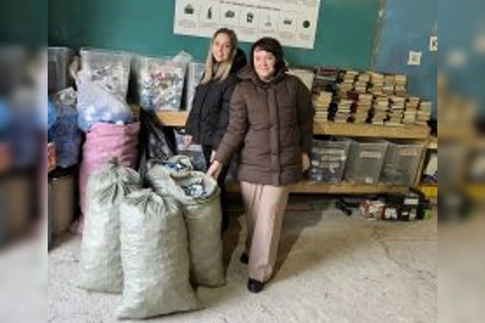 Сотрудники собрали 41 кг крышечек. Фото: Управление Россельхознадзора по Тверской и Ярославской областям