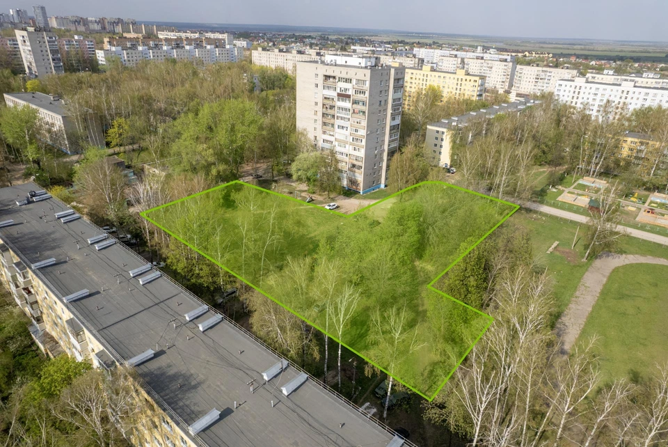 Участок на улице Бирюзова в Рязани продают под точечную жилую застройку. Фото: ДОМ.РФ.