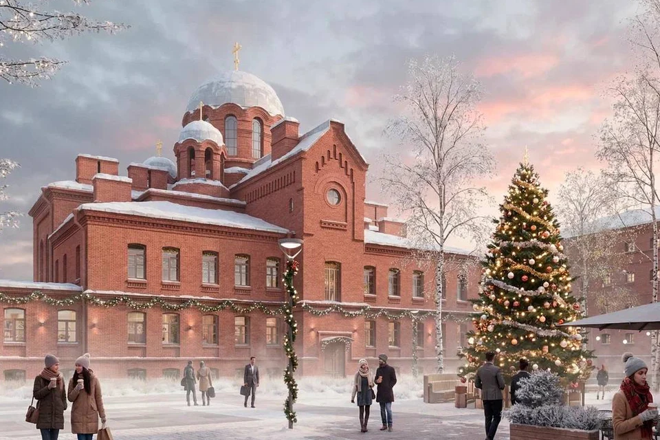 Как будет выглядеть обновленный исторический комплекс. Фото: t.me/linchenko_spb
