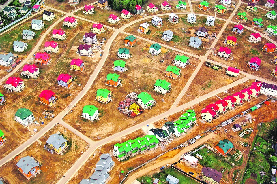 Одноэтажные дома с участками - таким будет поселок «Солнечный».