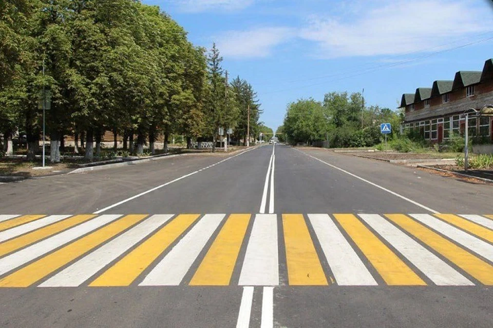 В ДНР отремонтировали 300 км дорог под контролем Службы автодорог Донбасса. Фото: Служба автомобильных дорог Донбасса