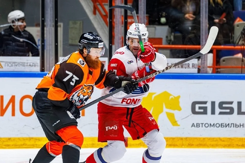 «Амур» продлил серию поражений. Фото: ХК «Амур»