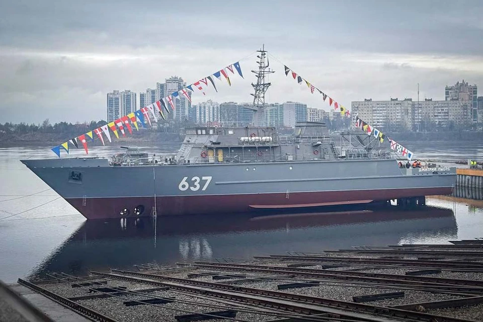 Это корабль противоминной обороны. Фото: Смольный