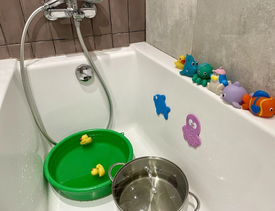 Не забудьте набрать воды!