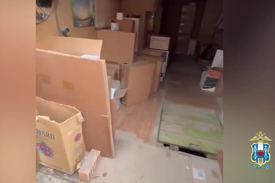 У дончан изъяли 733 коробки с табаком. Фото: ГУ МВД по Ростовской области.