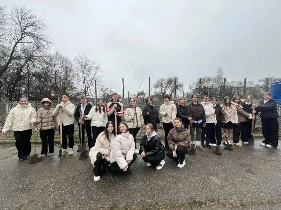 В Невинномысске заложили первый школьный сад. Фото: Михаил Миненков