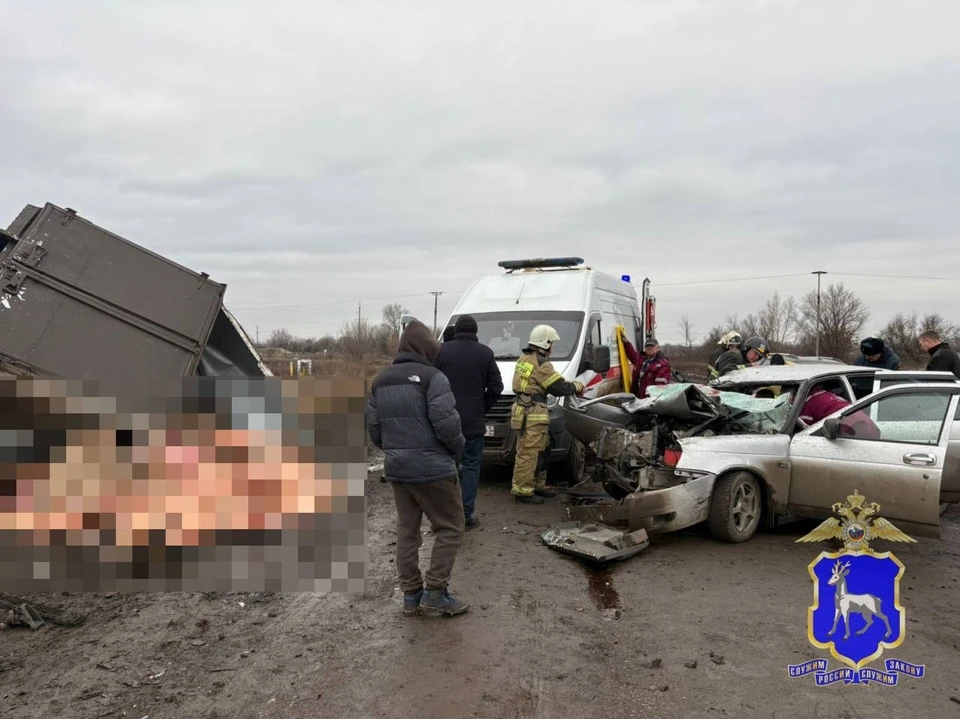 Пострадавших госпитализировали. Фото: ГУ МВД России по Самарской области