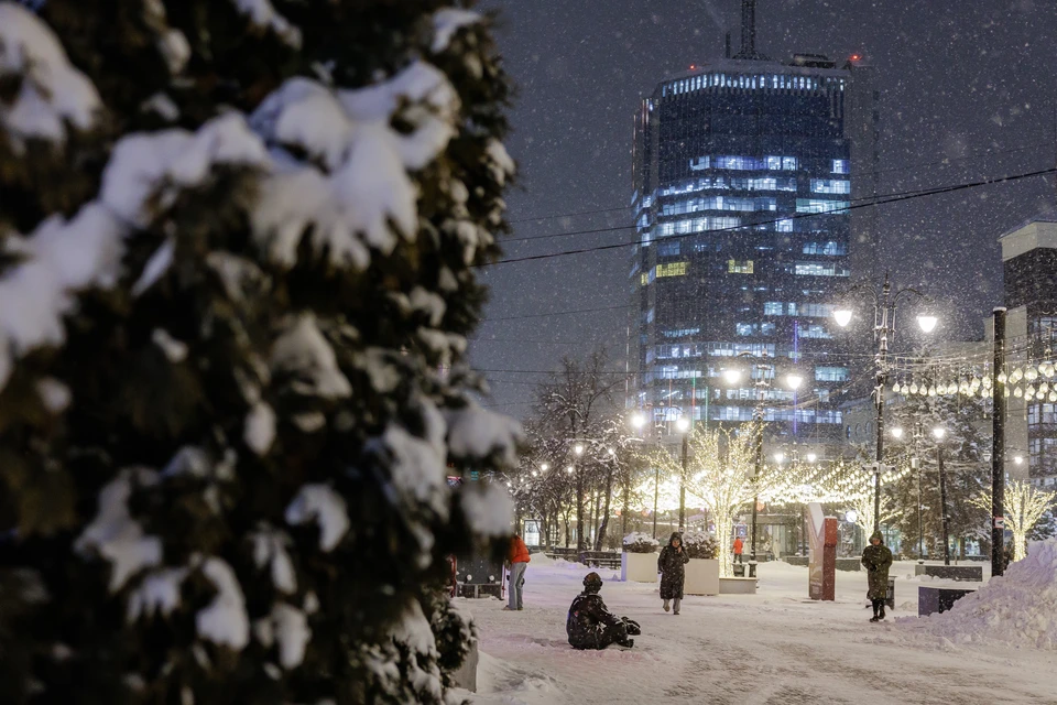 Заснеженный Челябинск выглядит волшебно.